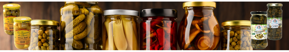 Cornichon, Olive, Condiment casher