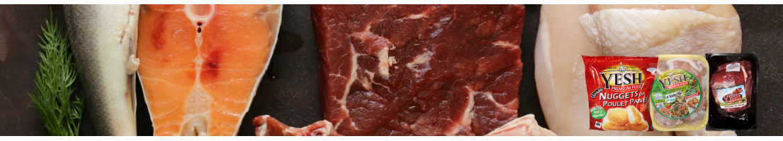 Viande, volaille et poisson surgelé casher
