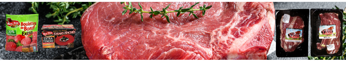 Boeuf surgelé casher