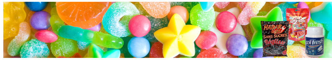 Bonbon, Chewing-gum casher