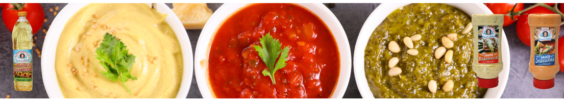 Sauce, Huile et Aide culinaire casher
