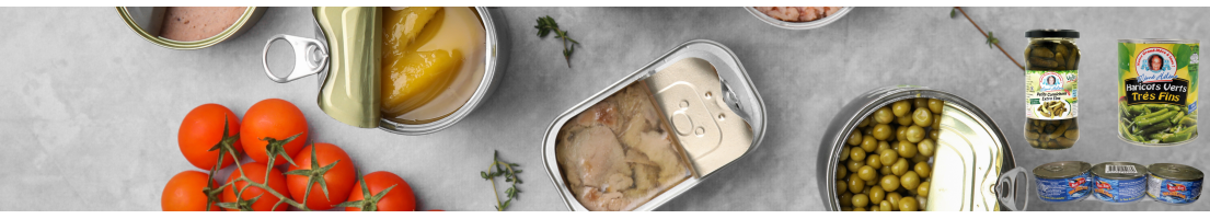 Conserve, Soupe, Condiment casher